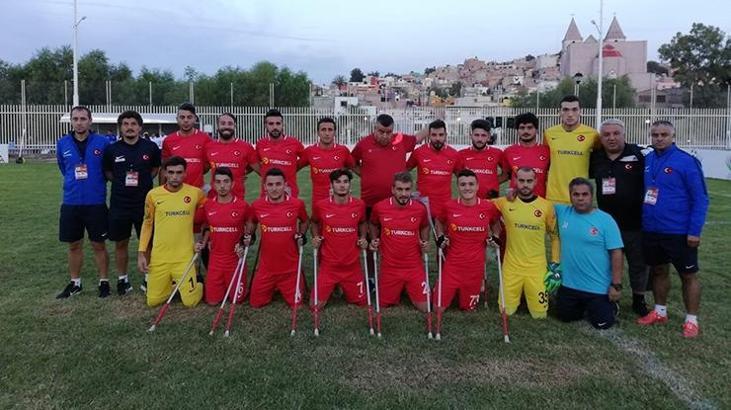 Ampute Futbol Milli Takımımız dünya ikincisi