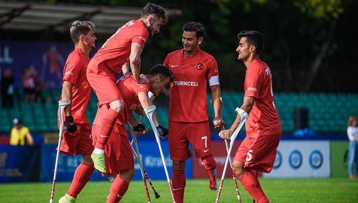 SON DAKİKA! Ampute Milli Futbol Takımımız yarı finalde