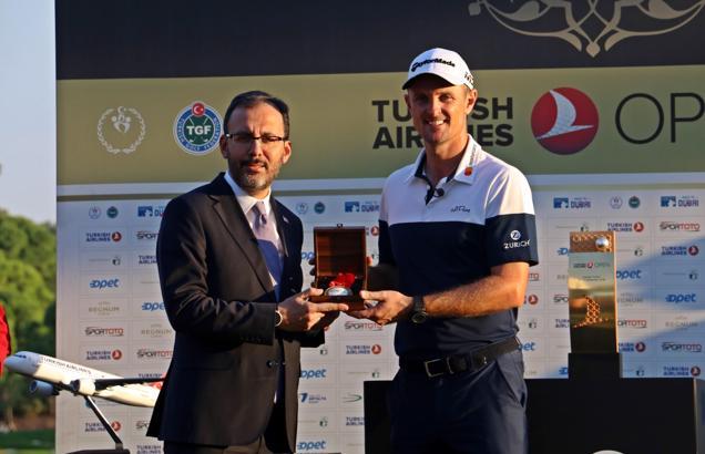 Turkish Airlines Open 2018 Golf Turnuvası şampiyonu İngiliz Rose oldu