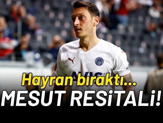 Fenerbahçe'de Mesut Özil kalitesini gösterdi!