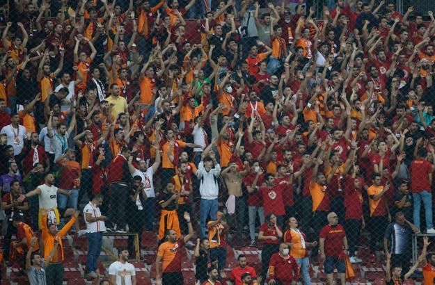 Galatasaray, Lazio maçında taraftarıyla buluştu!