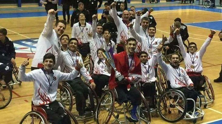 Bedensel Engelliler Basketbol U-23 Milli Takımı dünya ikincisi