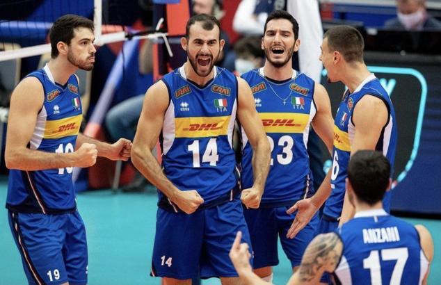İtalya ve Slovenya, Avrupa Erkekler Voleybol Şampiyonası'nda yarı finalde