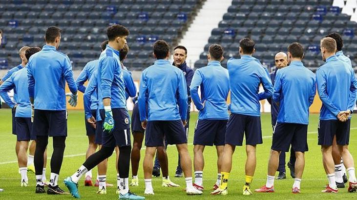 Fenerbahçe, Eintracht Frankfurt maçına hazır