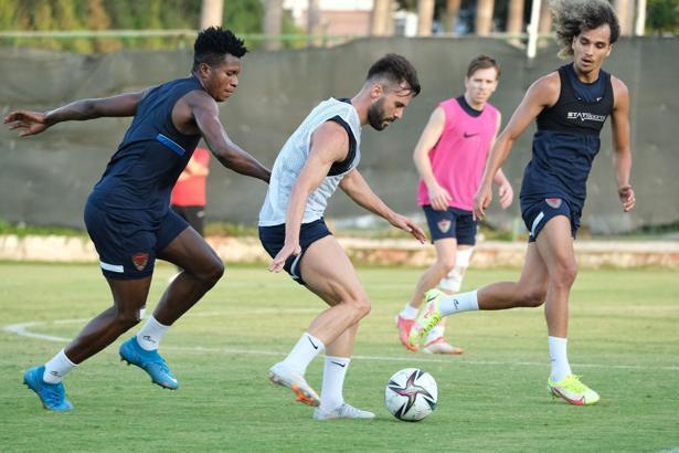 Hatayspor, Kayserispor maçı hazırlıklarını sürdürdü