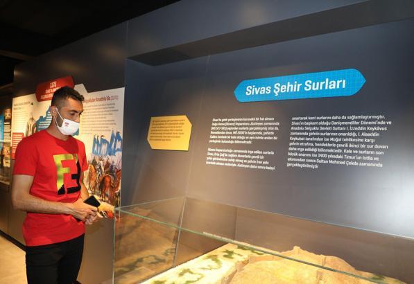 Sivasspor'dan Şehir Müzesi'ne ziyaret