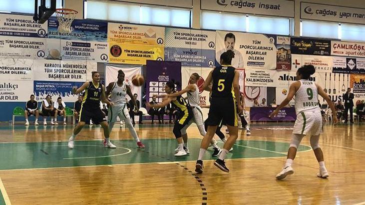 Kırçiçeği Bodrum: 59 - Fenerbahçe: 105