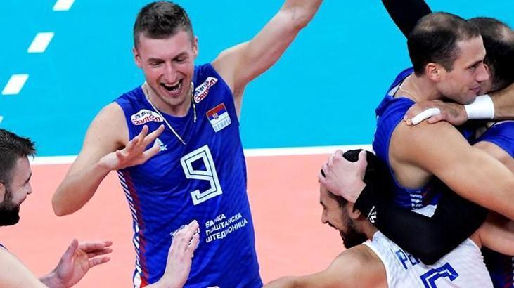 Voleybol Şampiyonası'nda Sırbistan ve Polonya yarı finale çıktı