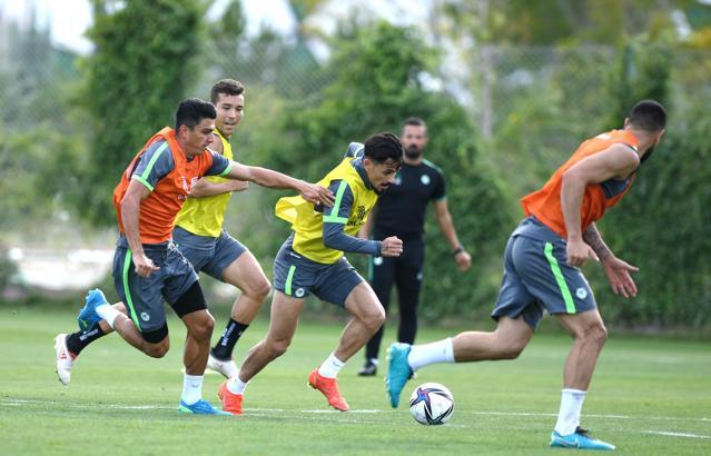 Konyaspor'da Giresunspor maçı hazırlıkları sürüyor