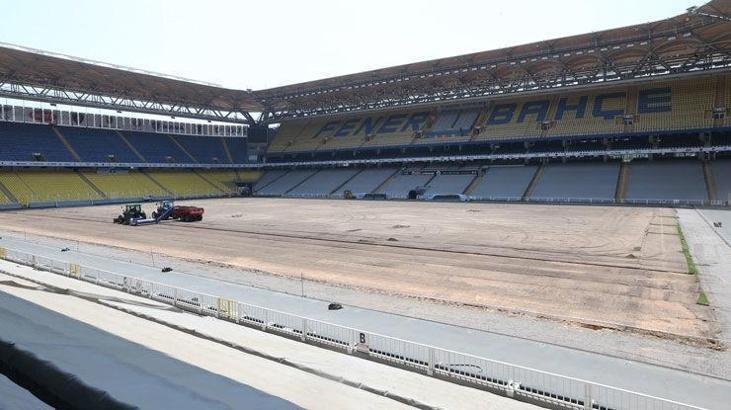 Ülker Stadı'nda zemin 1 temmuz'da bitiyor