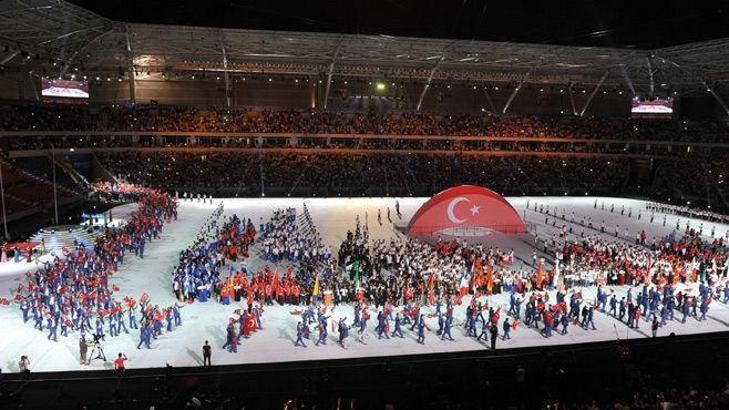 17. Akdeniz Oyunları'nın açılışı yapıldı