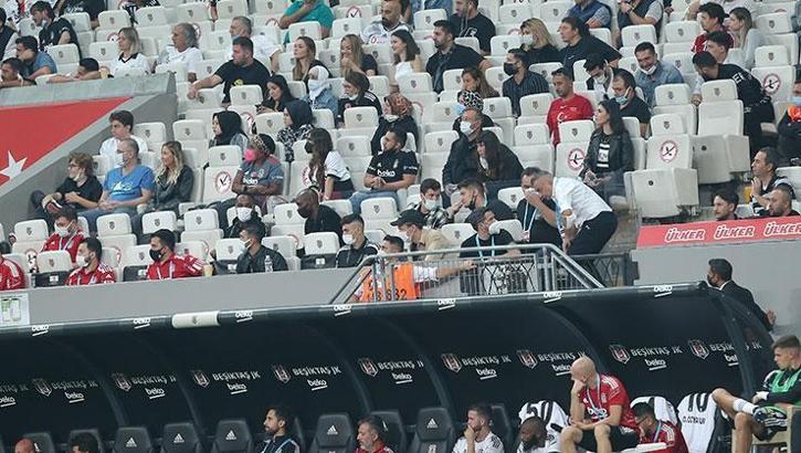 Beşiktaş'ın kulübesi dikkat çekti! Yok böyle bir kadro
