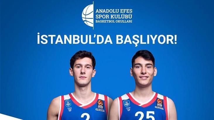 Anadolu Efes Basketbol Okulları İstanbul'da açılıyor