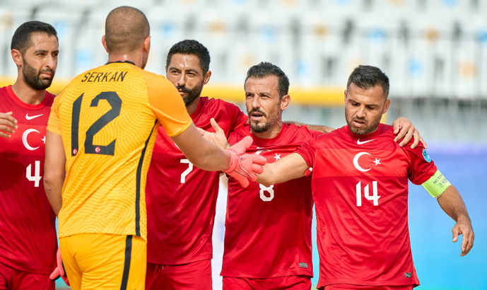 Plaj Futbolu Milli Takımı, Kazakistan'ı 9-2 yenip finale çıktı