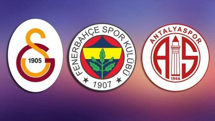 Fenerbahçe, Galatasaray ve Antalyaspor'a kötü haber