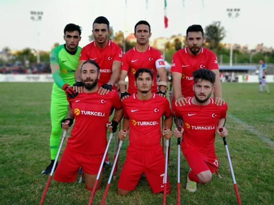 Ampute Futbol Milli Takımı ikinci turda