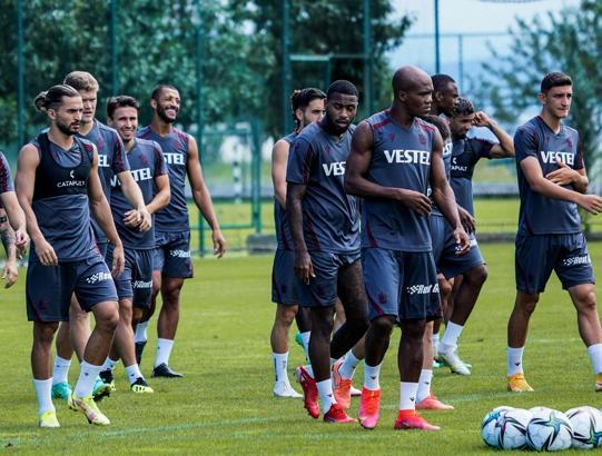 Trabzonspor, Galatasaray maçı hazırlıklarını sürdürdü