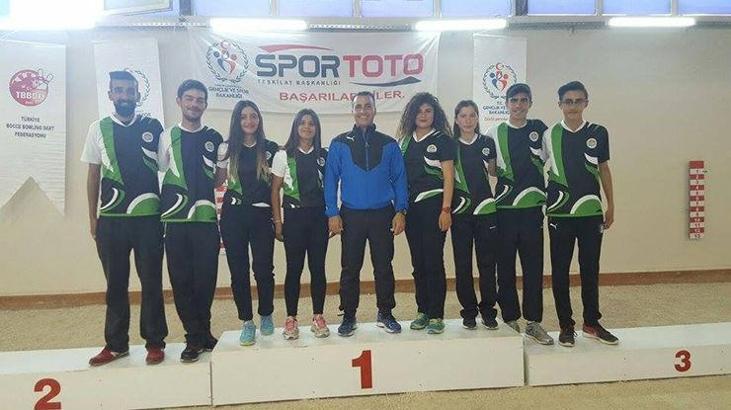 Toroslar'ın Bocce takımı, Türkiye Şampiyonu oldu