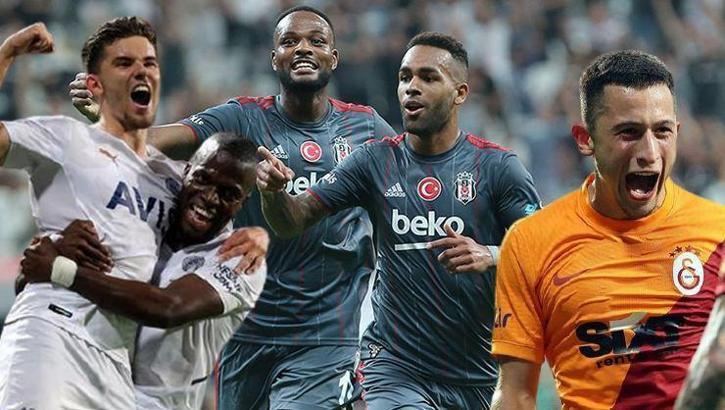 Beşiktaş, Fenerbahçe ve Galatasaray 22 günde 7 maç yapacak