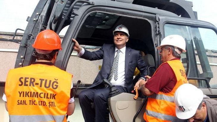 O dozerle yıkılmaz!