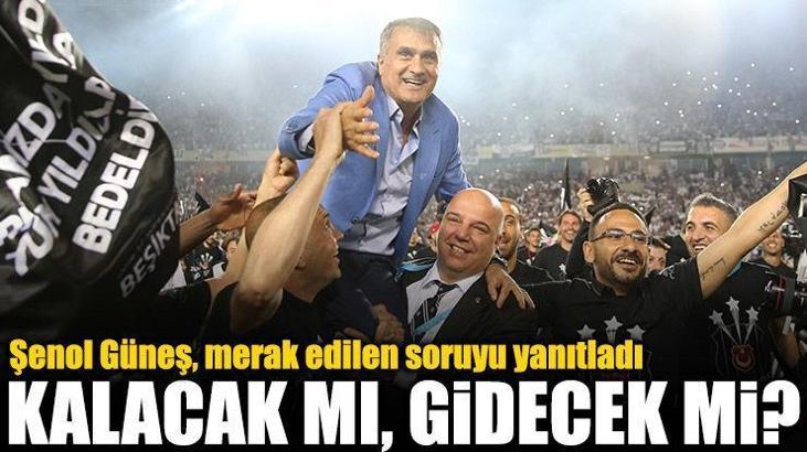 Şenol Güneş sıcağı sıcağına açıkladı! Devam edecek mi?