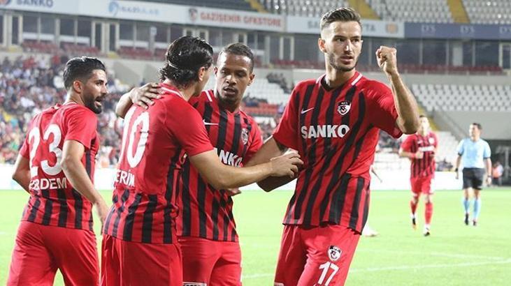 Gazişehir Gaziantep deplasman performansıyla zirveyi zorluyor