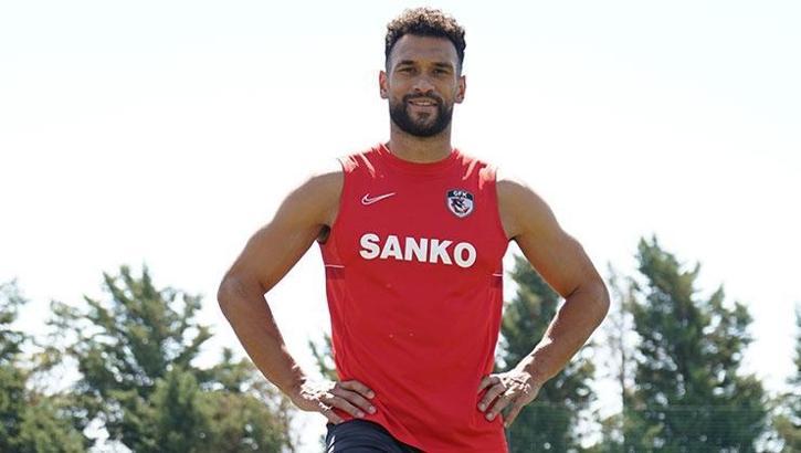 Gaziantep'in yeni transferi Steven Caulker kente geldi
