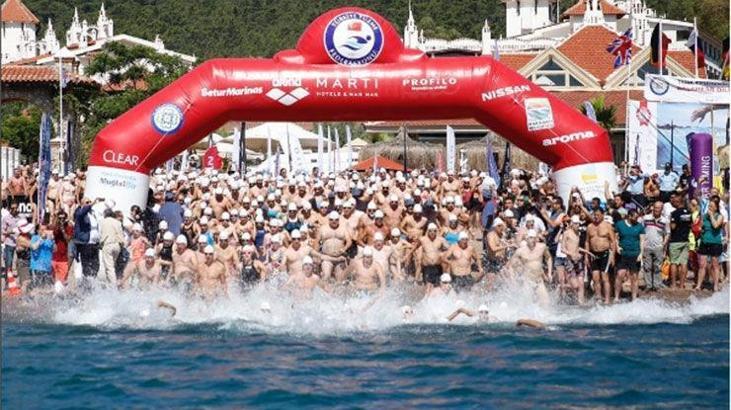 Marmaris'te zirveye kulaç attılar!