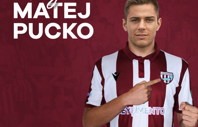 Bandırmaspor, Matej Pucko'yu transfer etti