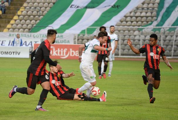 Giresunspor-Eskişehirspor maç sonucu: 3-3