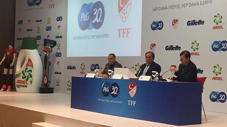 TFF ile PG Türkiye sponsorluk anlaşması imzaladı