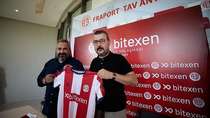 Antalyaspor'un forma sponsoru Bitexen Teknoloji oldu