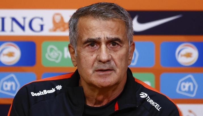 Hollanda-Türkiye maçı öncesi Şenol Güneş: 2 maçta 4 puan verirsen, tartışılırsın!