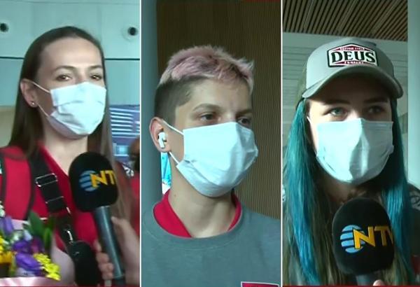 Avrupa üçüncüsü olan Filenin Sultanları, yurda döndü