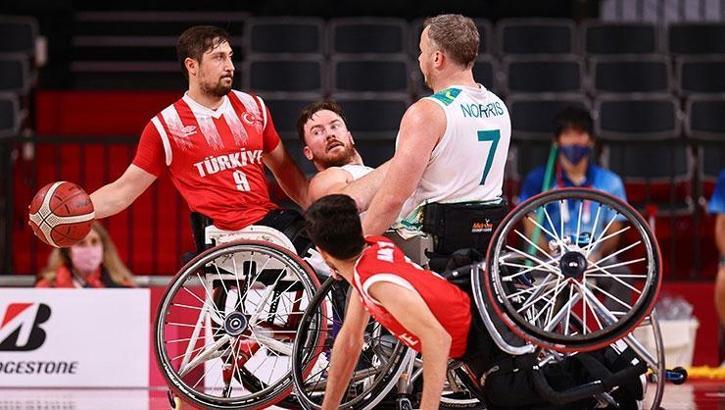 Erkekler tekerlekli sandalye basketbolda Türkiye, altıncı oldu