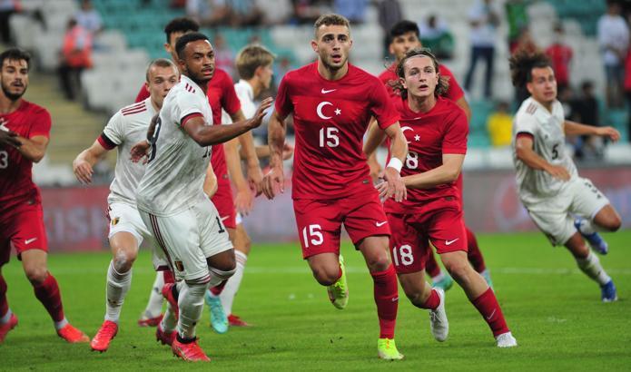 (ÖZET) Ümit Milli maçı | Türkiye-Belçika maç sonucu: 0-3