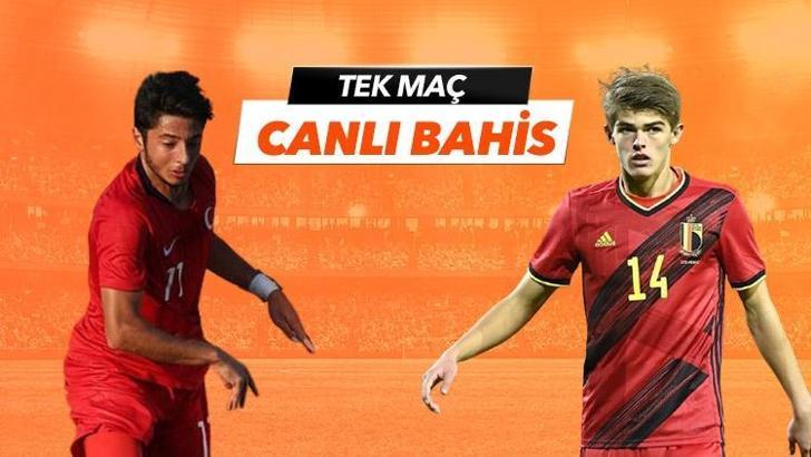 Türkiye U21 - Belçika U21 maçı iddaa oranları!