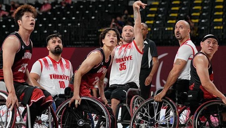Erkekler tekerlekli sandalye basketbolda Türkiye, A Grubu'ndaki son maçında ev sahibi Japonya'ya 67-55 yenildi