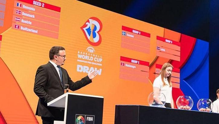 FIBA 2023 Dünya Kupası Avrupa Elemeleri'nin kura çekimi yarın yapılacak