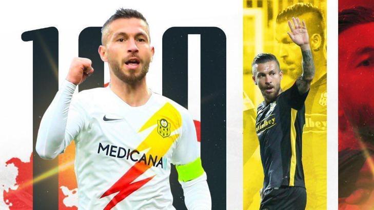 Adem Büyük, Yeni Malatyaspor formasıyla 100. maçına çıktı