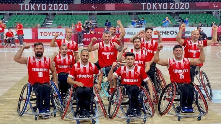 Tekerlekli Sandalye Basketbol Milli Takımı çeyrek finalde