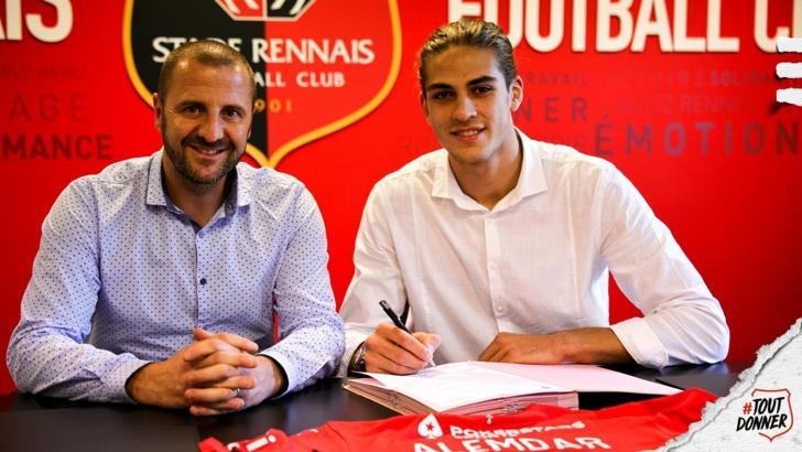 Rennes'e transfer olan Doğan Alemdar'dan teşekkür mesajı