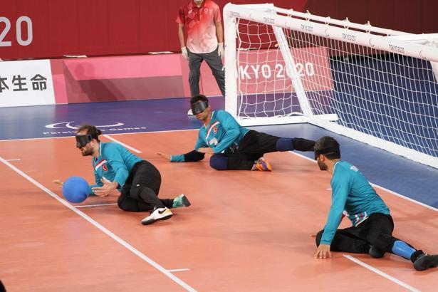 Erkekler golbolde Türkiye, Belçika'ya 6-4 mağlup oldu