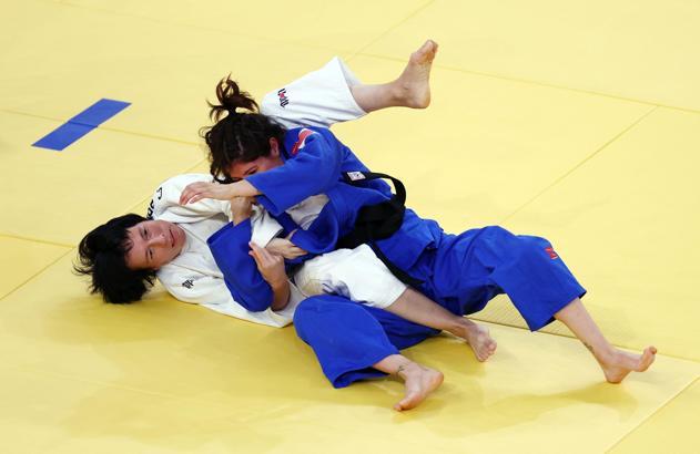 Kadınlar judo 48 kiloda Ecem Taşın, bronz madalya maçı oynama hakkı elde edemedi