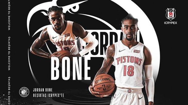 Beşiktaş Icrypex, ABD'li basketbolcu Jordan Bone'u kadrosuna kattı