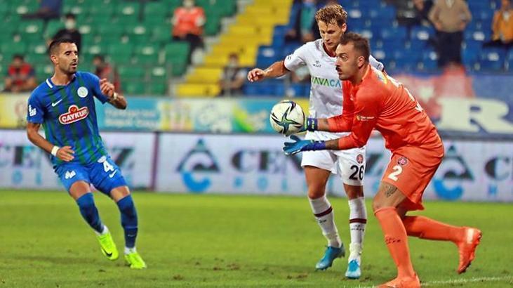 ÖZET Çaykur Rizespor-Fatih Karagümrük maç sonucu: 0-0