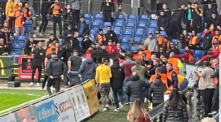 Son dakika! Randers-Galatasaray maçı öncesi şok kavga!