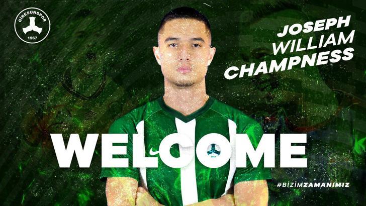 GZT Giresunspor, Yeni Zelandalı futbolcu Champness'i kadrosuna kattı