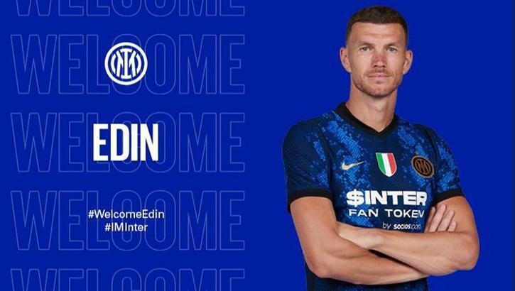 Edin Dzeko resmen Inter'de