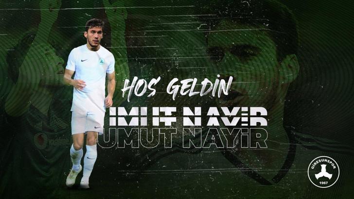 Beşiktaş'tan ayrılan Umut Nayir, Giresunspor'da